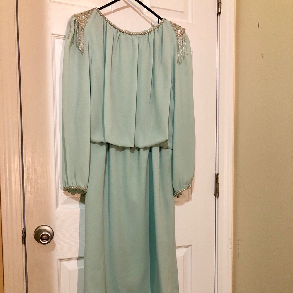 Vintage Miss Elliette Beaded Dress